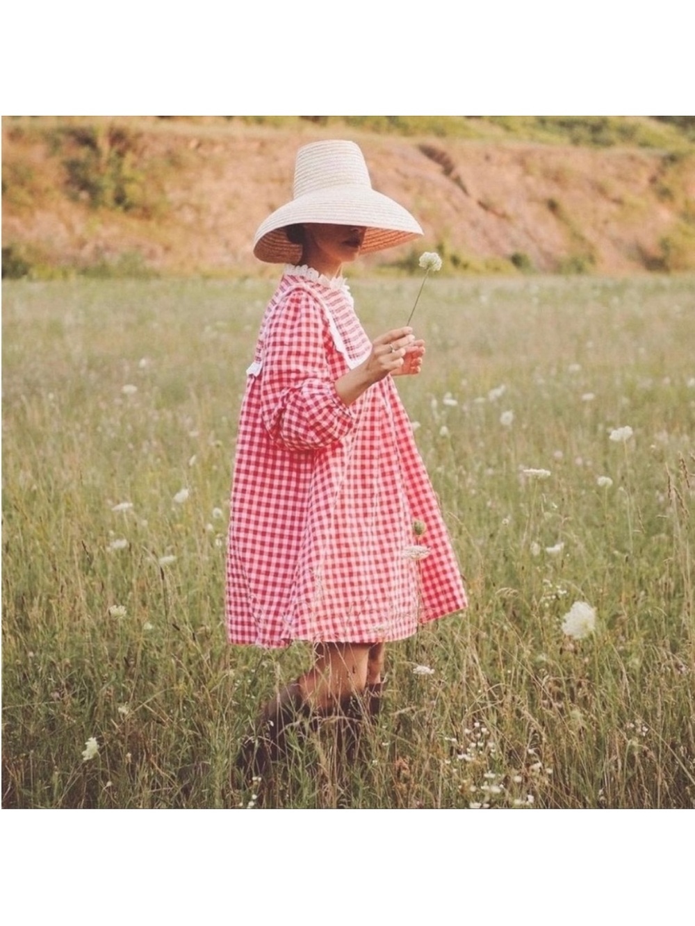 Hunter Bell NYC Carlyle Dress in Red Gingham